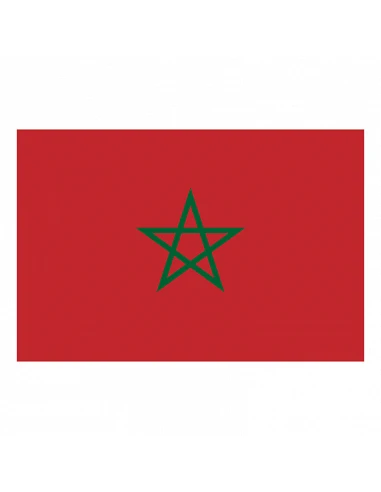 Morocco Flag with Rings and...