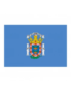 Bandiera Melilla con anello...