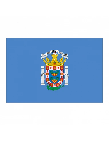 Bandera Melilla con anilla y refuerzo