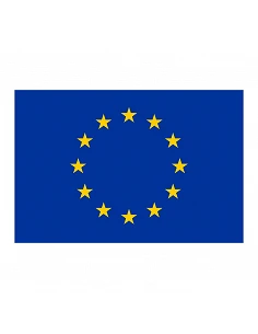 Bandiera Unione Europea con...