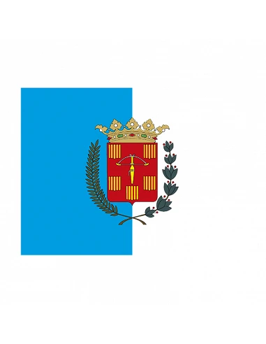 Bandeira de Sariñena com argolas e...