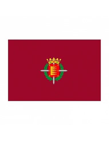 Bandera Valladolid con anilla y refuerzo