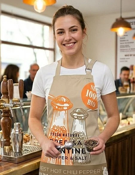 Delantales hebilla ajustable