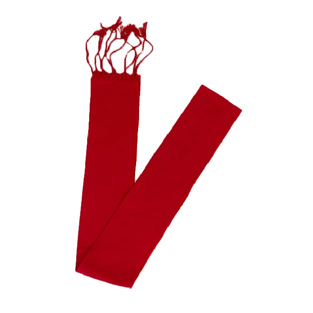 Fajín De San Fermín Rojo - 196x15.5 Cm, Tela, Para Fiestas O Disfraces